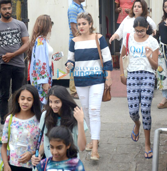 Raveena Tandon snapped with her daughter at Gateway | Raveena Tandon