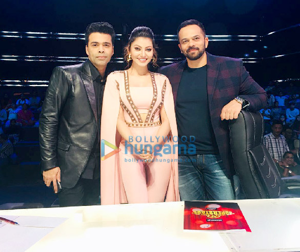 Urvashi Rautela promotes Hate Story IV on India’s Next Superstars Urvashi Rautela spotted on the sets of India’s Next Superstars