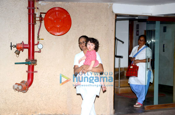 Taimur Ali Khan snapped at his friends house in Bandra Taimur Ali Khan snapped at his friends house in Bandra