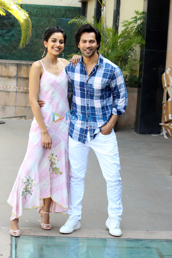 Varun Dhawan and Banita Sandhu at Novotel, Juhu for ...