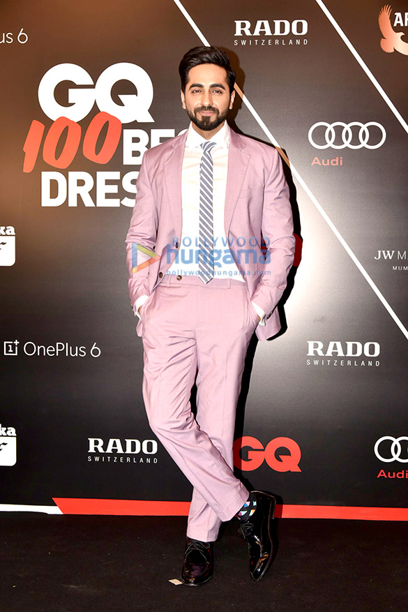 Celebs grace the GQ Best Dressed Awards 2018 Ayushmann Khurrana