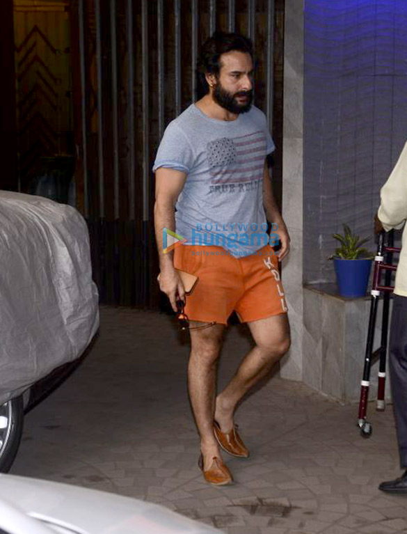 Saif Ali Khan spotted at a clinic in Bandra Saif Ali