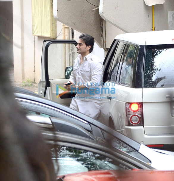 Arbaaz Khan snapped with a friend Arbaaz Khan snapped with a friend