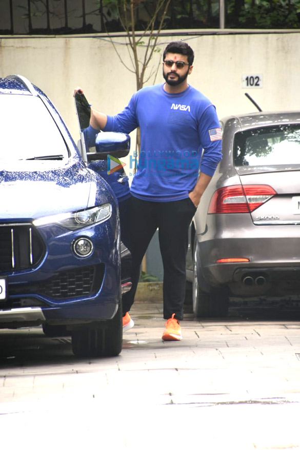 Arjun Kapoor and Harshvardhan Kapoor snapped at Janhvi Kapoor’s house for Rakshabandhan