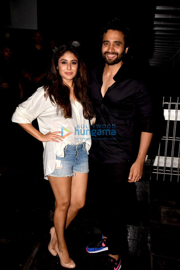 Jackky Bhagnani and Kritika Kamra promote their film ‘Mitron’ at Barrel and Company