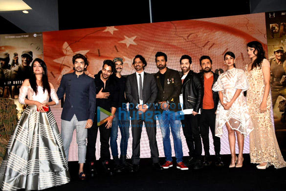 Paltan team celebrating India’s First Ever War Trilogy