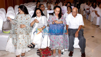 Celebs snapped attending the prayer meet for the late Kalpana Lajmi