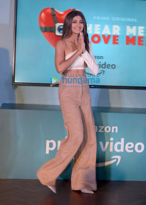 Shilpa Shetty graces the launch of her show Hear Me Love Me