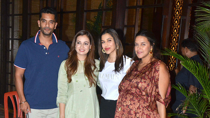Celebs Spotted At Sophie Choudry S House Party Bollywood Hungama bollywood hungama