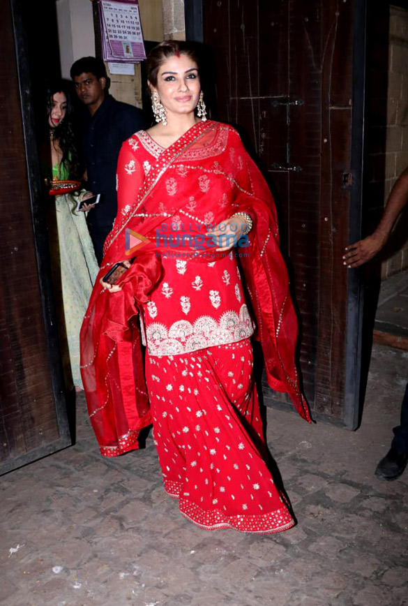 Celebs celebrate Karva Chauth at Anil Kapoor’s house in Juhu