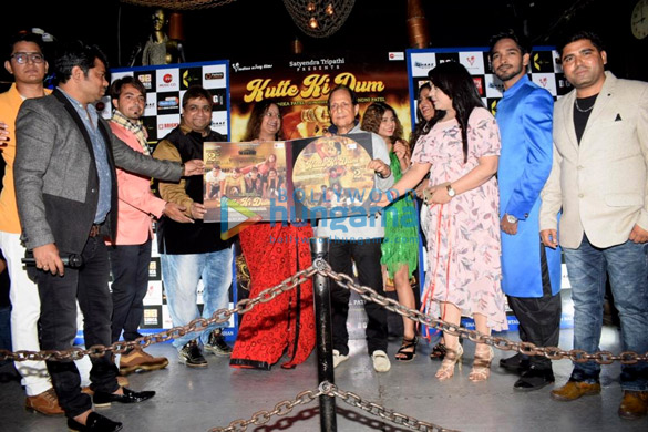 Celebs grace the music launch of the film Kutte Ki Dum Celebs grace the music launch of the film Kutte Ki Dum