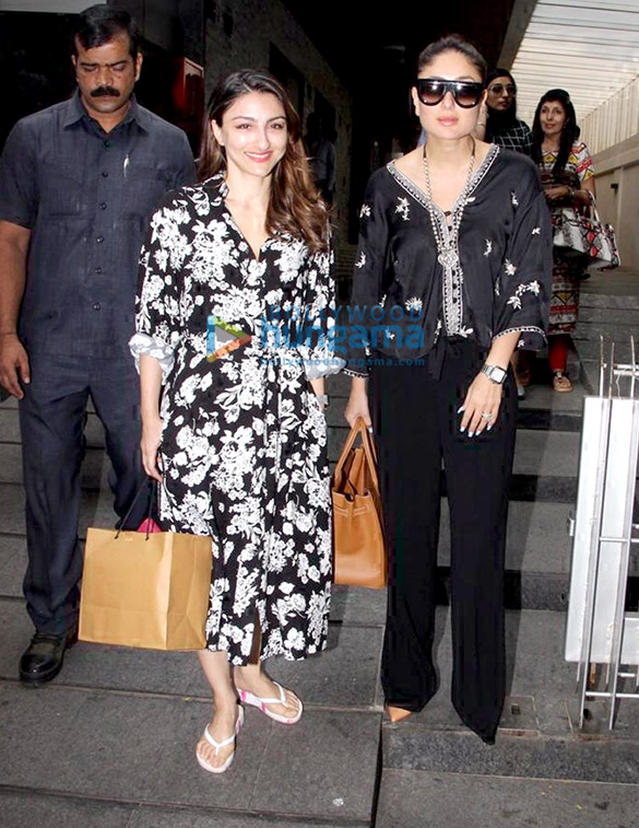 Kareena Kapoor Khan and Soha Ali Khan spotted at Hakkasan Kareena Kapoor Khan and Soha Ali Khan spotted at Hakkasan
