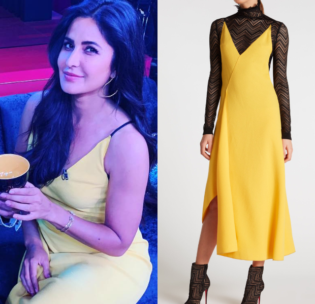 katrina kaif in yellow dress