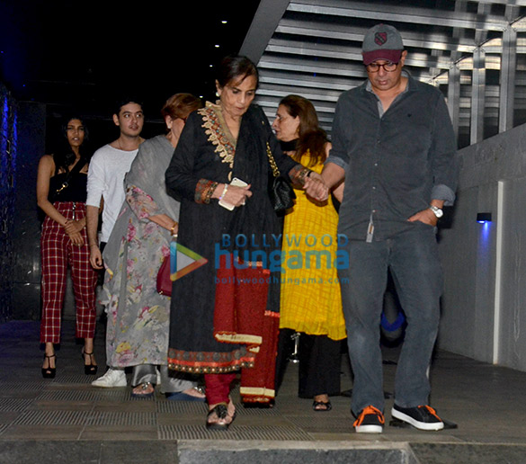 Salma Khan, Helen and Atul Agnihotri spotted at Hakkasan in Bandra