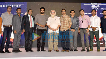 Celebs grace the trailer launch of the film ‘Rocketry The Nambi Effect’