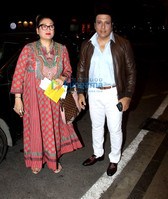Warina Hussain, Govinda, Ihana Dhillon and others snapped at the airport