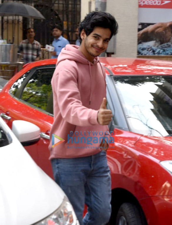 Ishaan Khatter snapped in Juhu