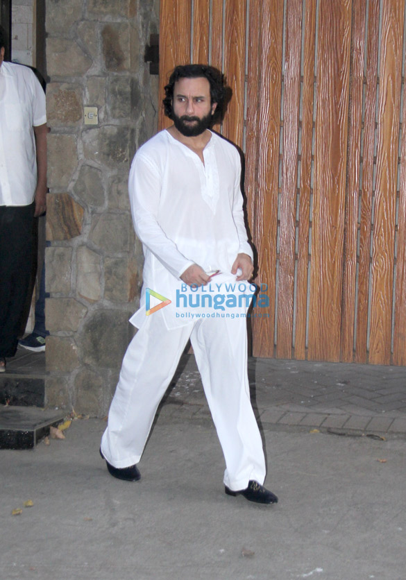 Saif Ali Khan spotted in Bandra