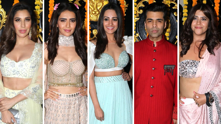 Shraddha Kapoor Karan Johar Kiara Advani Others At Ekta Kapoor S Diwali Celebration Bollywood Hungama shraddha kapoor karan johar kiara advani others at ekta kapoor s diwali celebration