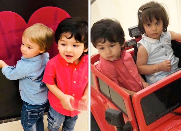 Cute Taimur Ali Khan Yash Johar Kids Of Kareena Kapoor Khan And Karan Johar Enjoy A Play Date And It Is Adorable Bollywood News Bollywood Hungama cute taimur ali khan yash johar kids