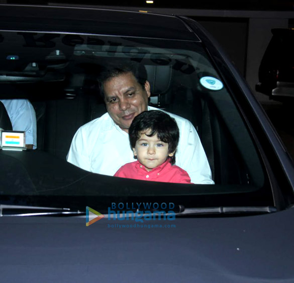 Taimur Ali Khan snapped at Karan Johar’s residence