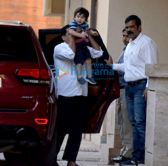 Taimur Ali Khan spotted in Bandra