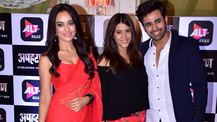 Meet & Greet with Ekta Kapoor & cast of Web-Series Apharan & Naagin 3