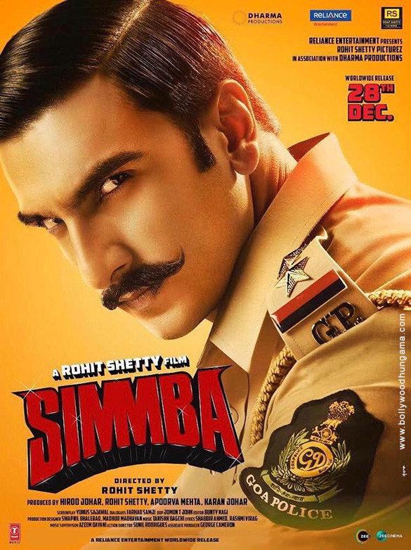 Simmba First Look - Bollywood Hungama