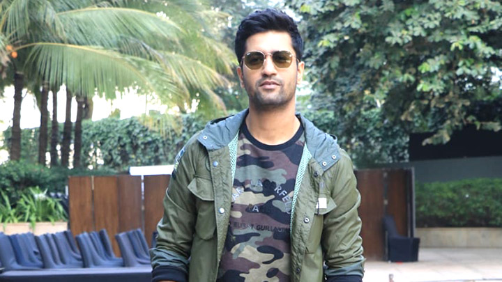 Vicky Kaushal snapped promoting his upcoming film 'Uri ...