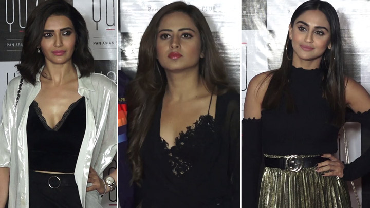 Krystle D Souza Karishma Tanna And Others At Launch Party Of Yazu