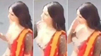 LEAKED VIDEOS! Alia Bhatt gracefully shoots a dance number in traditional attire on sets of Kalank in Gwalior