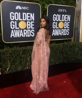 Former Miss India and Bollywood actress Manasvi Mamgai goes desi in a saree at Golden Globes 2019; announces her production company