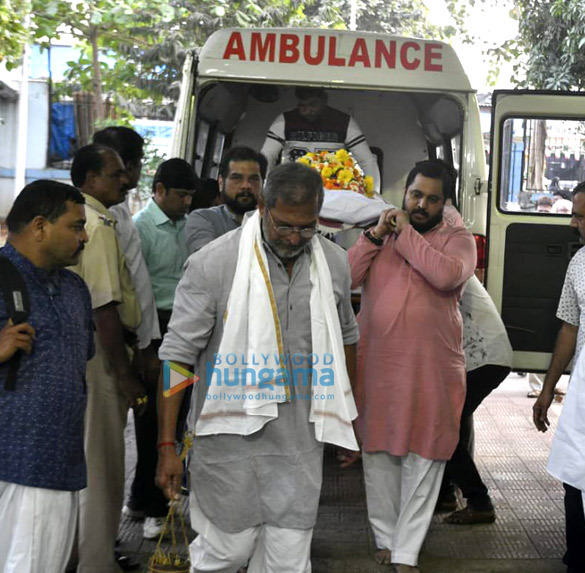 Nana Patekar snapped at his mom’s last rites