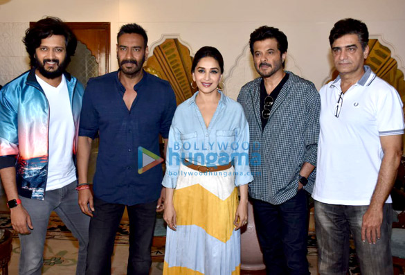 Cast of Total Dhamaal snapped during promotional interviews