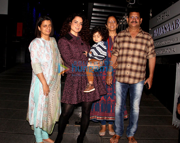 Kangana Ranaut spotted at Hakkasan in Bandra Kangana Ranaut spotted at Hakkasan in Bandra
