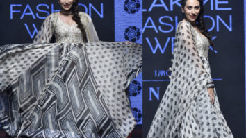 LFW Summer/Resort 2019: Karisma Kapoor is Zubeidaa personified as she twirls and astounds in an opulent Anarkali for Punit Balana