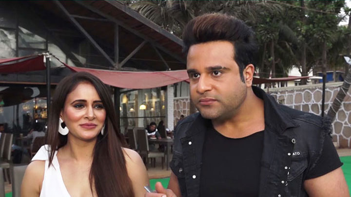Interview of Krishna Abhishek and Mugdha Godse for Upcoming Comedy Film Sharmaji Ki Lag Gai Interview-of-Krishna-Abhishek,-Mugdha-Godse-&-Starcast-of-Comedy-Film-Sharmaji-Ki-Lag-Gai