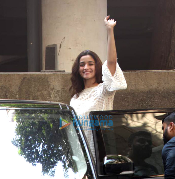 Alia Bhatt spotted at Sanjay Leela Bhansali’s office in Juhu
