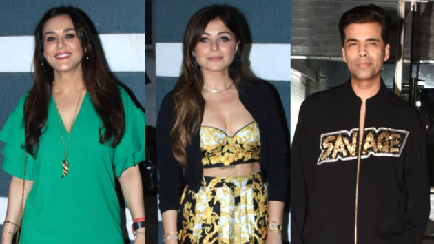 Karan Johar, Preity Zinta, Kanika Kapoor & others at Maheep Kapoor’s