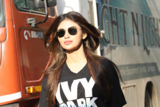 on the sets of the movie Made In China