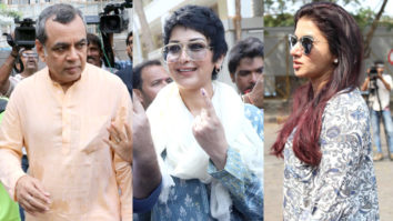 Paresh Rawal, Sonali Bendre, Bhagyashree cast their VOTE for Lok Sabha Elections