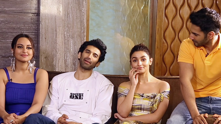 Varun, Alia, Sonakshi & Aditya On The EPIC DDLJ Scene In KALANK | SRK | Kajol