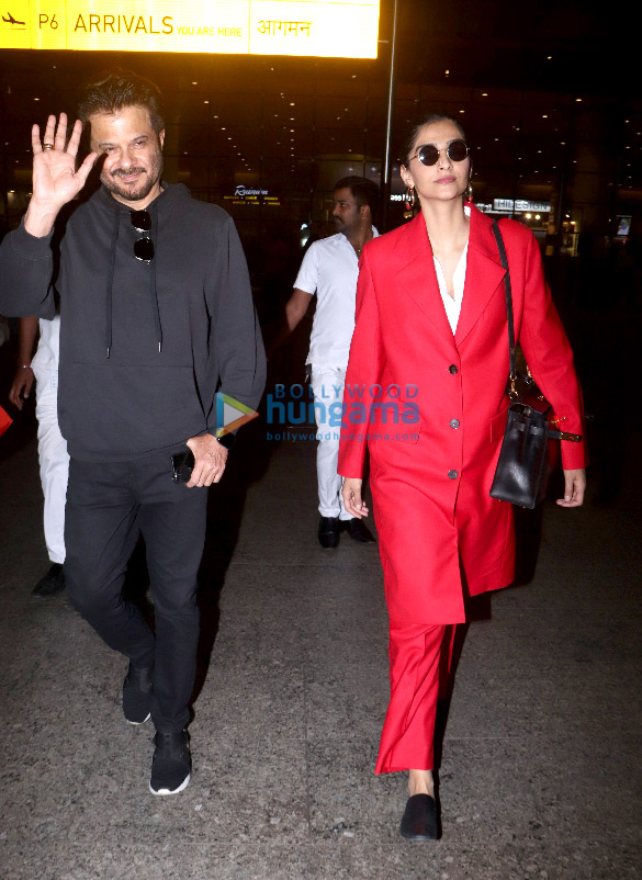 Anil Kapoor, Sonam Kapoor Ahuja, Sanjay Dutt and Kiara Advani snapped at the airport