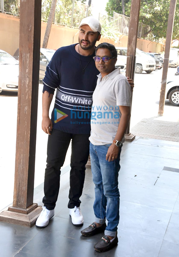 Photos: Arjun Kapoor and Rajkumar Gupta snapped promoting their film India’s Most Wanted