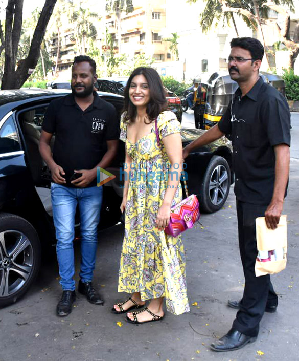 Photos: Bhumi Pednekar and Ameesha Patel snapped at Kromakay salon in Juhu
