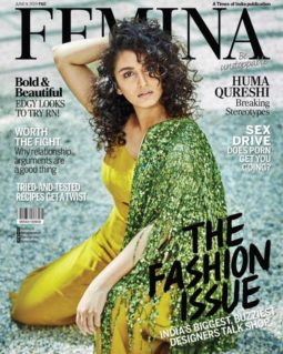Huma Qureshi On The Covers Of Femina