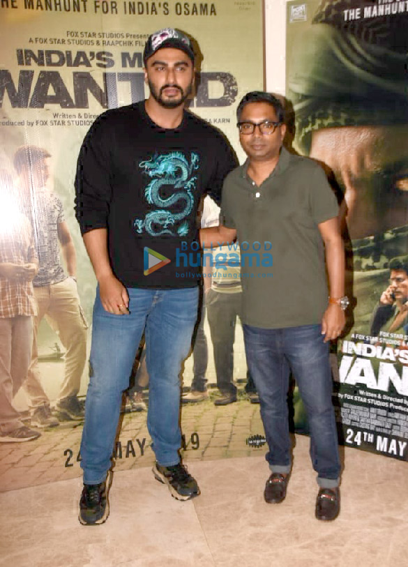 Photos: Arjun Kapoor, Rajkumar Gupta and Taapsee Pannu grace the special screening of India’s Most Wanted