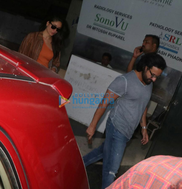 Photos: Kareena Kapoor Khan and Saif Ali Khan snapped at a clinic in Bandra