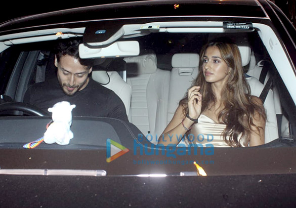 Photos: Tiger Shroff and Disha Patani spotted at Bayroute, Juhu