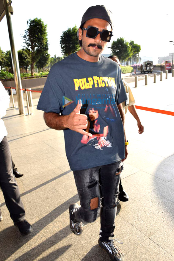 Ranveer Singh, Radhika Apte, Ameesha Patel and Vicky Kaushal snapped at the airport